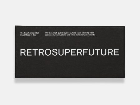 RetroSuperFuture Tuttolente Flat Top Silver Hot on Sale